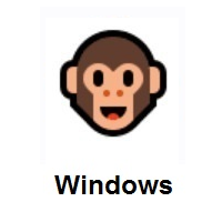 Monkey Face on Microsoft Windows