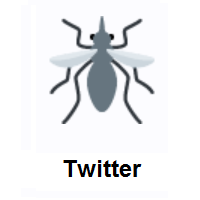 Mosquito on Twitter Twemoji