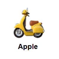Motor Scooter on Apple iOS