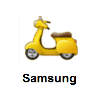 Motor Scooter on Samsung