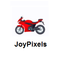 Motorcycle on JoyPixels