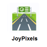 Motorway on JoyPixels