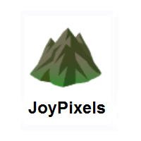 Mountain on JoyPixels