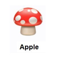 Mushroom on Apple iOS