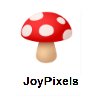 Mushroom on JoyPixels