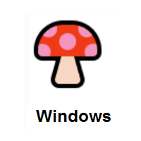 Mushroom on Microsoft Windows