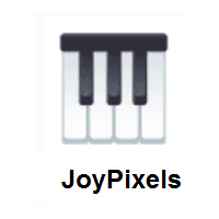 Musical Keyboard on JoyPixels