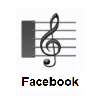 Musical Score on Facebook