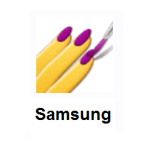 Nail Polish on Samsung