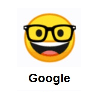 Nerd Face on Google Android