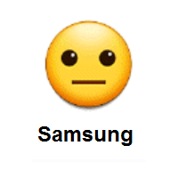 Neutral Face on Samsung