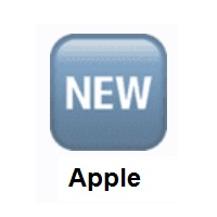 NEW Button on Apple iOS