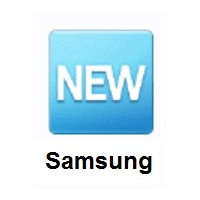 NEW Button on Samsung