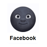 New Moon Face on Facebook