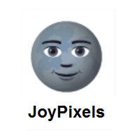 New Moon Face on JoyPixels