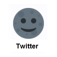 New Moon Face on Twitter Twemoji