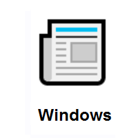 Newspaper on Microsoft Windows