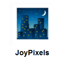 Night With Stars on JoyPixels