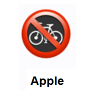 No Bicycles on Apple iOS