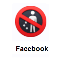 No Littering on Facebook