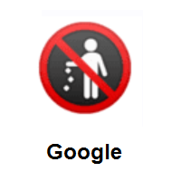 No Littering on Google Android