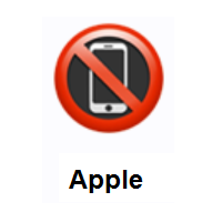 No Mobile Phones on Apple iOS