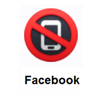 No Mobile Phones on Facebook