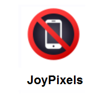 No Mobile Phones on JoyPixels