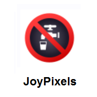 Non-Potable Water on JoyPixels
