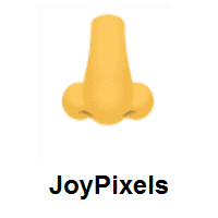 Nose on JoyPixels