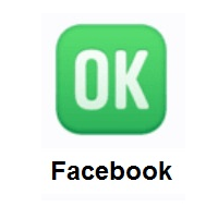 OK Button on Facebook