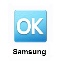 OK Button on Samsung