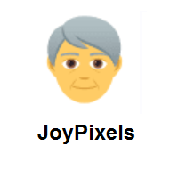 Older Person on JoyPixels