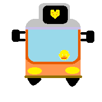 Oncoming Bus