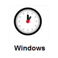 One O’clock on Microsoft Windows