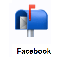 Open Mailbox With Raised Flag on Facebook