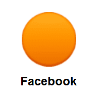 Orange Circle on Facebook