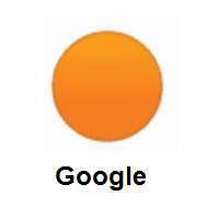 Orange Circle on Google Android
