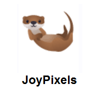 Otter on JoyPixels