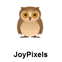 Owl on JoyPixels