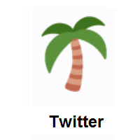 Palm Tree on Twitter Twemoji