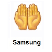Palms Up Together on Samsung