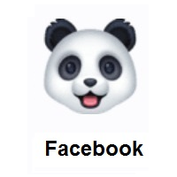 Panda Face on Facebook