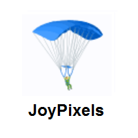 Parachute on JoyPixels