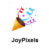 Party Popper on JoyPixels