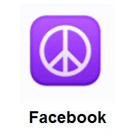 Peace Symbol on Facebook