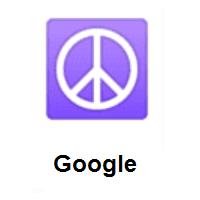 Peace Symbol on Google Android