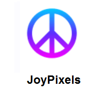 Peace Symbol on JoyPixels