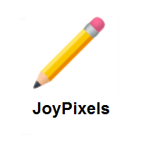 Pencil on JoyPixels