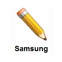 Pencil on Samsung